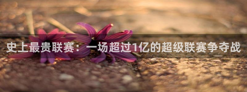  史上最贵联赛：一场超过1亿的超级联赛争夺战