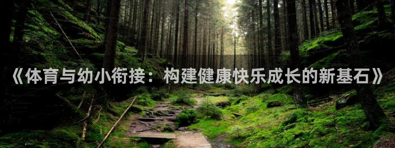 xc体育app官方网站：《体育与幼小衔接：构建健康快乐成长的新基石》